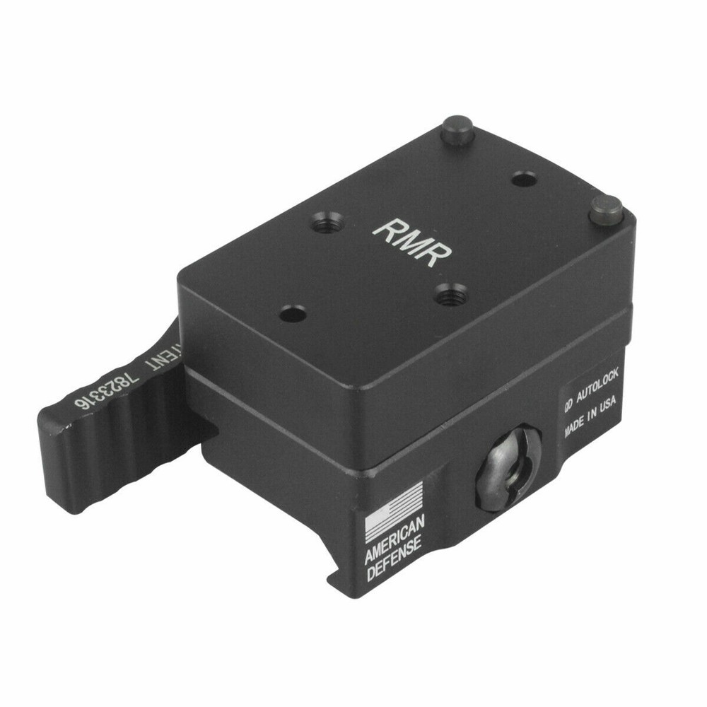 for RMR Quick Detach Mount w/Riser - Tactical Optic QD Low Profile Base