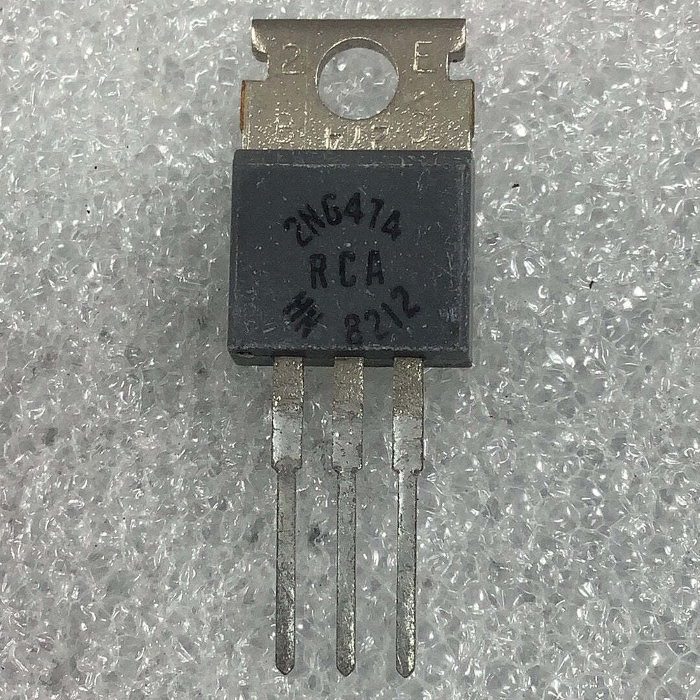 2N6474 - Silicon NPN Transistor -MFG. RCA