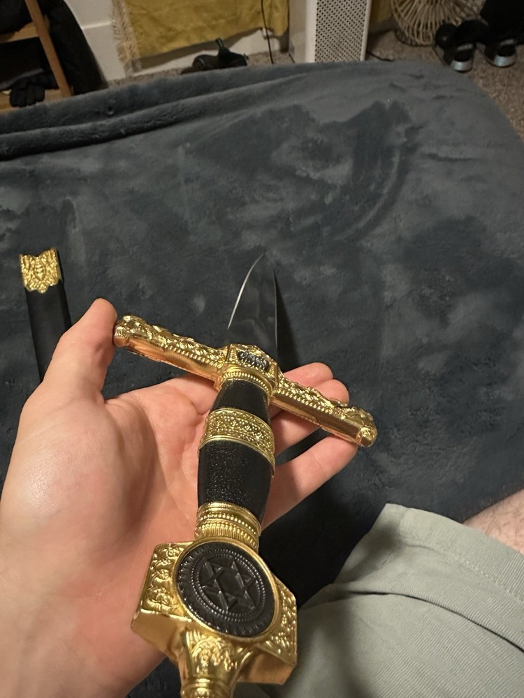 King Solomon Dagger with Scabbard T162