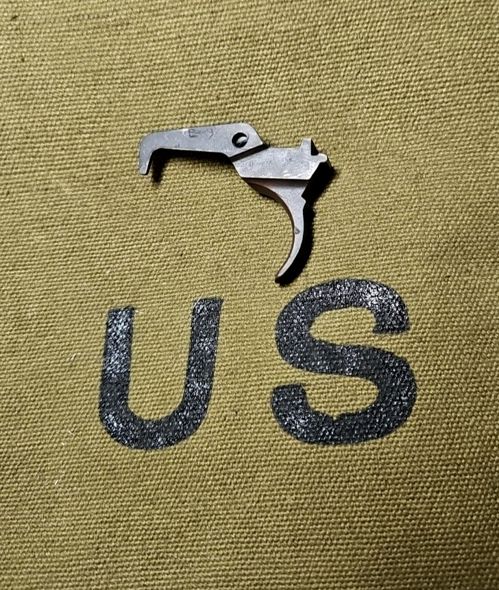 Saginaw S'G' M1 Carbine Trigger Marked S'G'