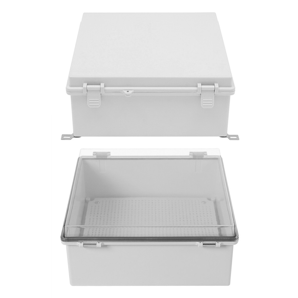 In/Outdoor Electrical Box Enclosure Weatherproof Include Internal Mounting Panel