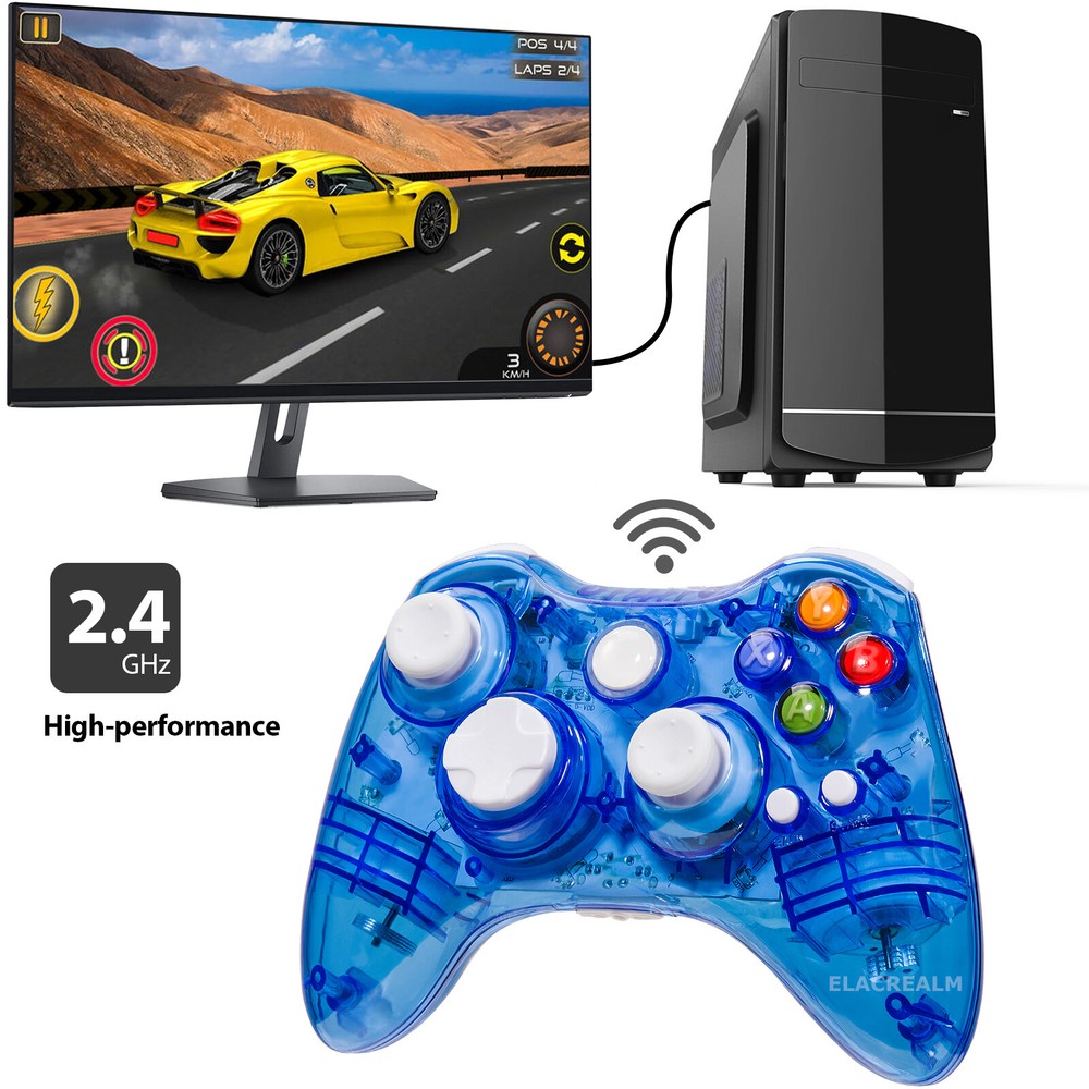 Wireless Xbox 360 Controllers Joysticks for Microsoft Xbox 360 Windows 7 8 10