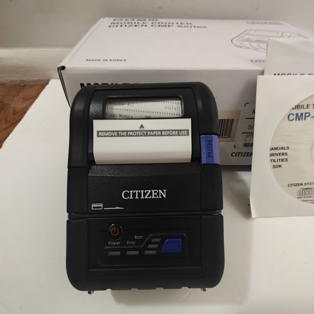 Citizen CMP-20 Bluetooth Mobile Thermal Printer