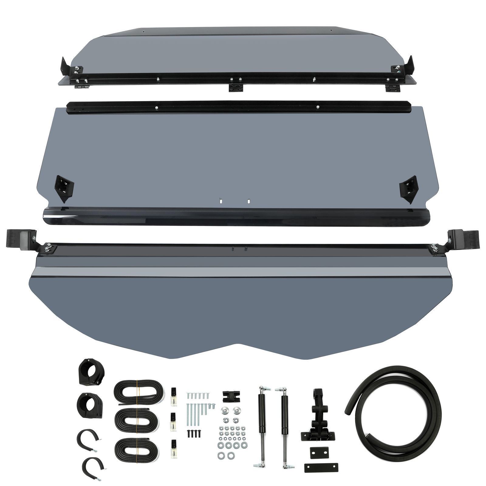3-IN-1 Flip Smoked Windshield for Can-Am Maverick X3 (64"/ 72")