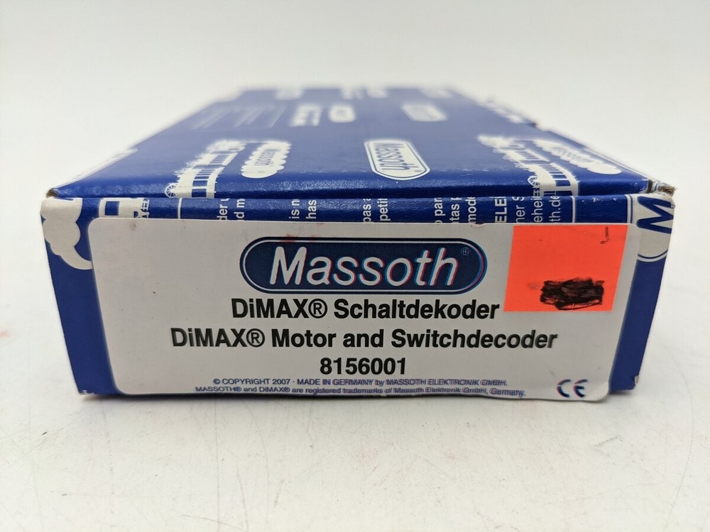 Massoth 8156001 Dimax Motor Switch Decoder EX/Box