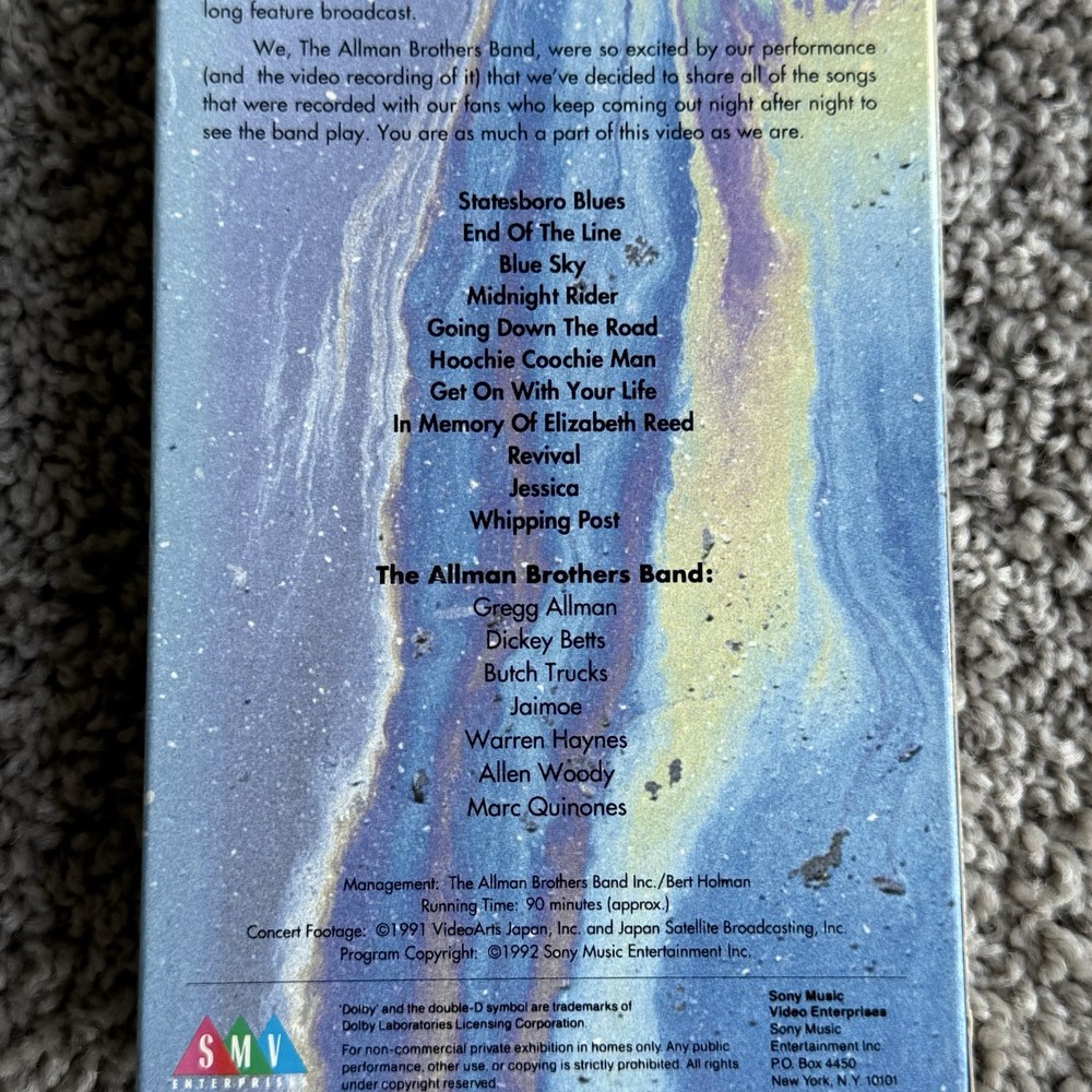 Music VHS Lot