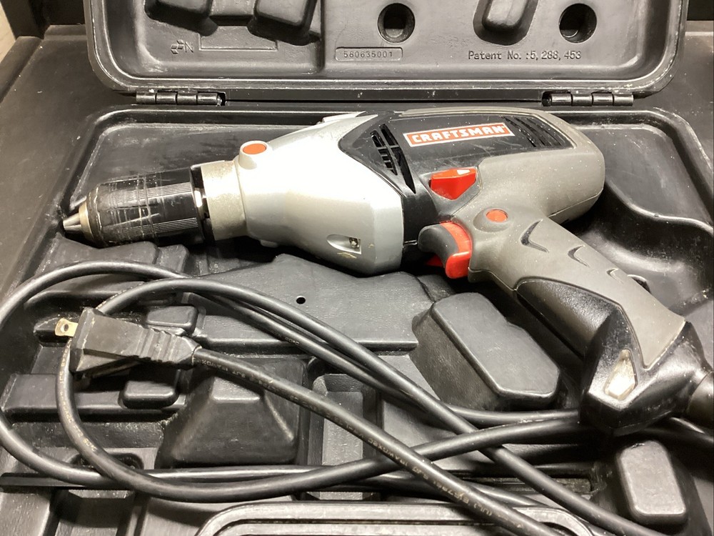 Craftsman 1/2 Inch Variable Speed Reversible Hammer Drill & Case Mod.315.101370