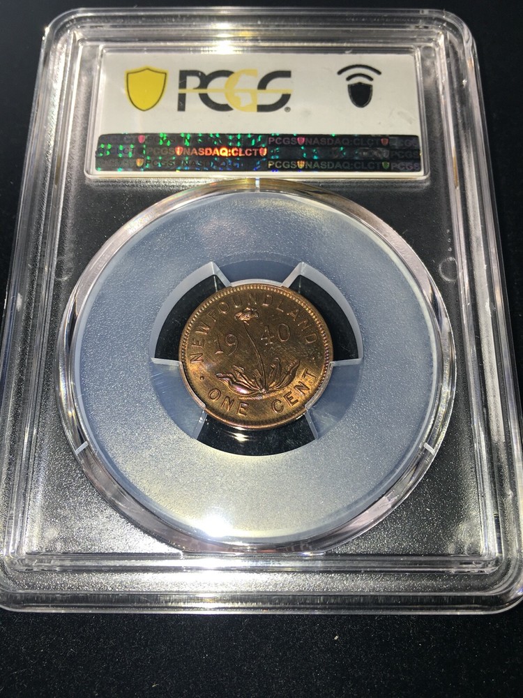 1940 Newfoundland, Small ¢1 Cent, PCGS Graded, **MS-64** #4156