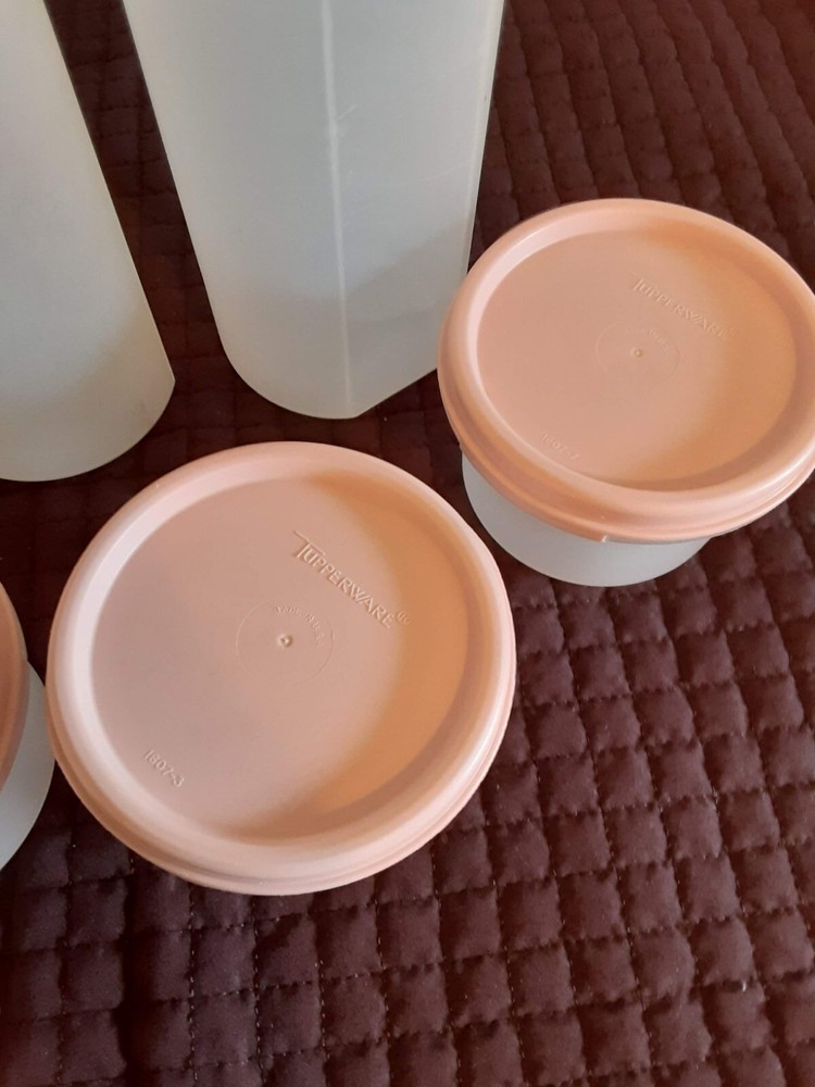 Vintage Modulare MatesTupperware Pink Containers 11pc