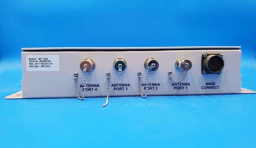 UHF 5204 ETSI RFID Toll Reader 24Vdc 3M