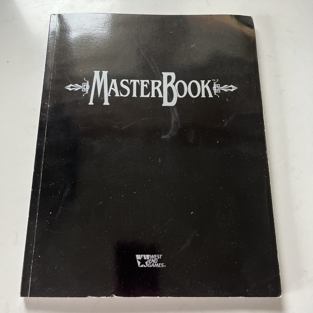 MASTERBOOK Roleplaying Guide West End Games