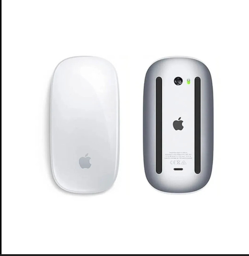 Apple Magic Mouse 2 (Lightning) - Multi-Touch Surface A1657 - Includes New Cable