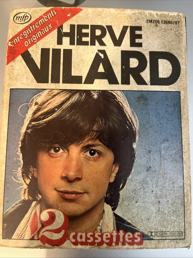 Herb Vilard 2 Cassettes Case Only No Tapes!