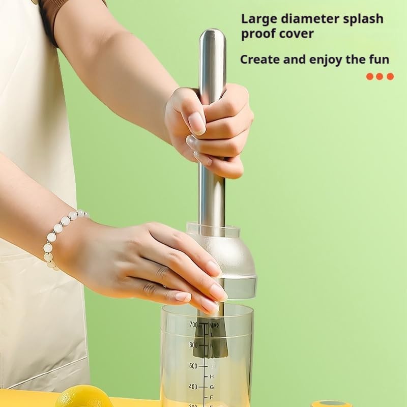 9-pcs Professional Bartender Kit – Complete Cocktail Making Set with 700ml Do...