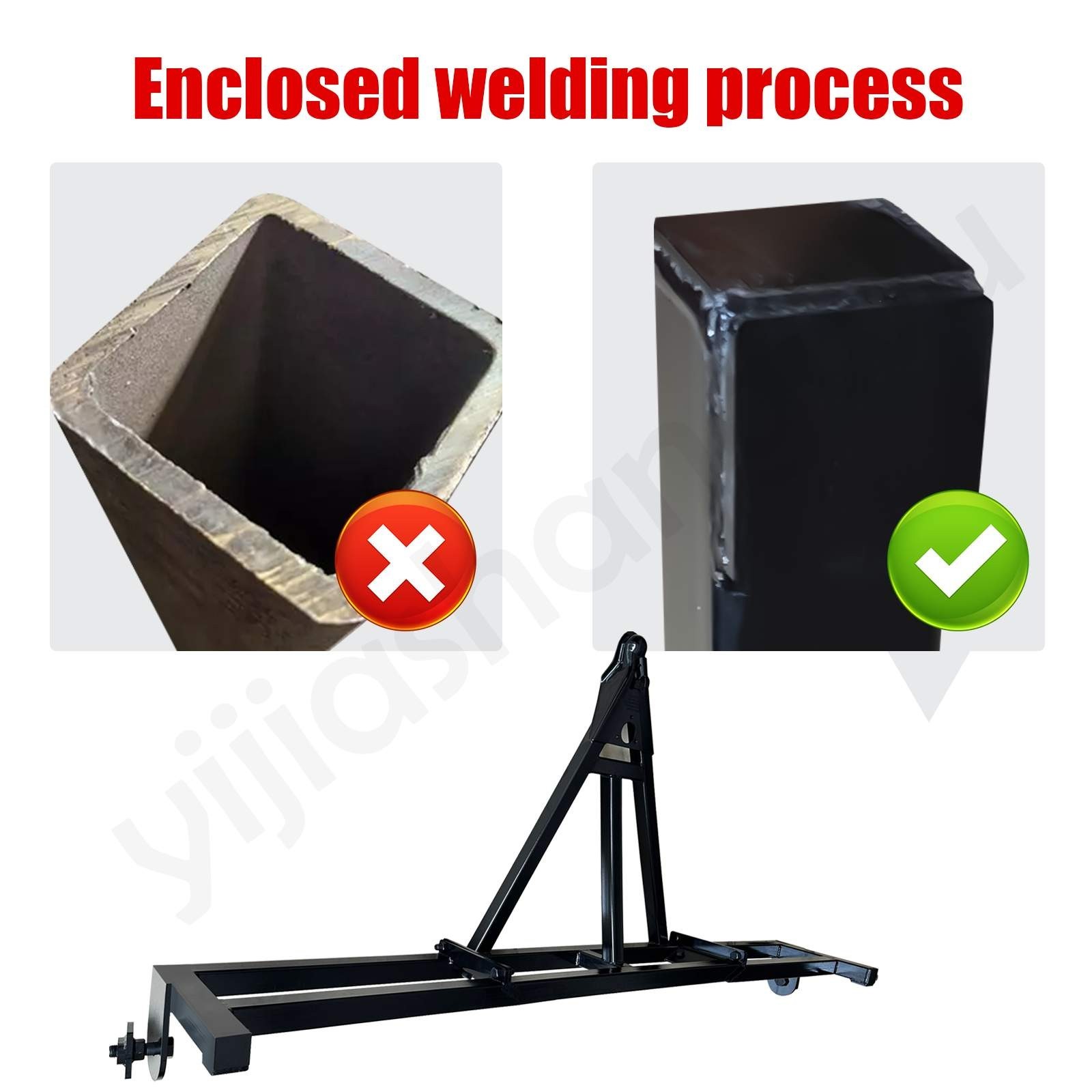 Tow with your truck，Shipping Container Tow Bar Kit Fits 20' & 40' Containers..