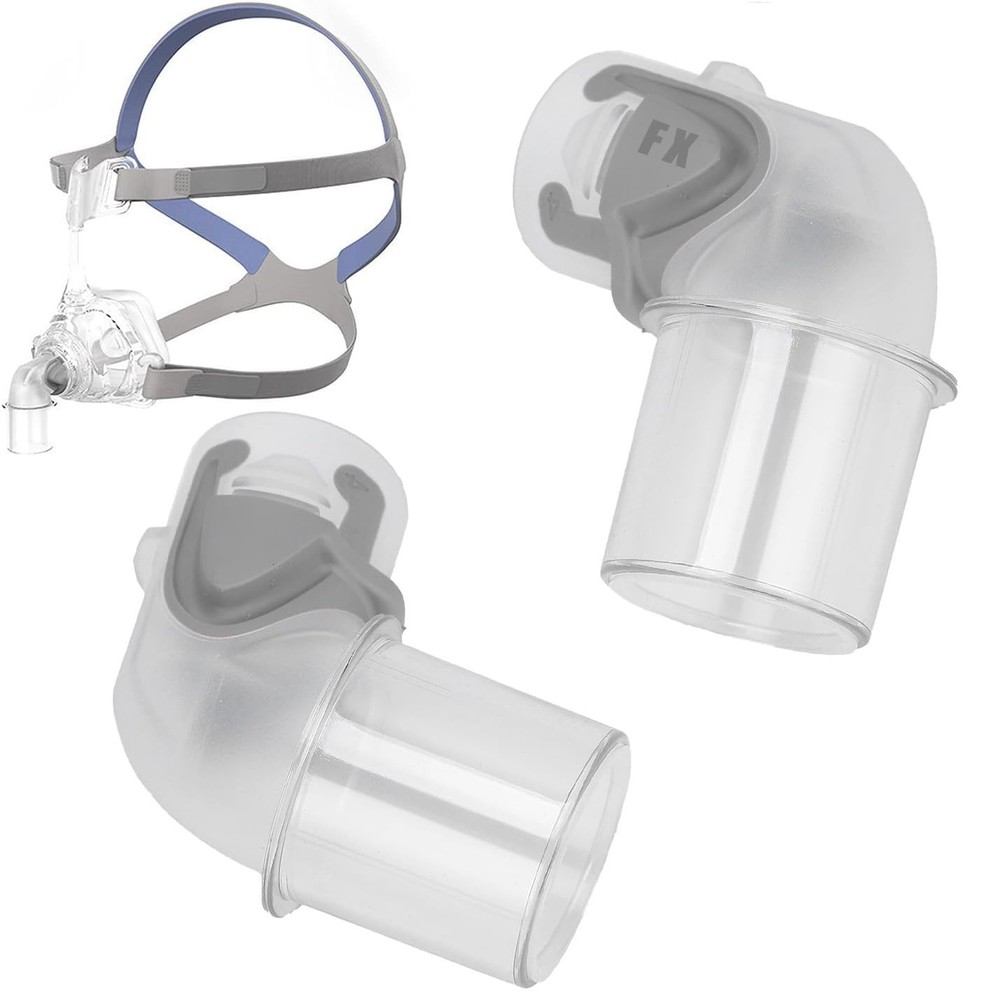 2Pack Replacement Elbow Connector for Mirage FX, White