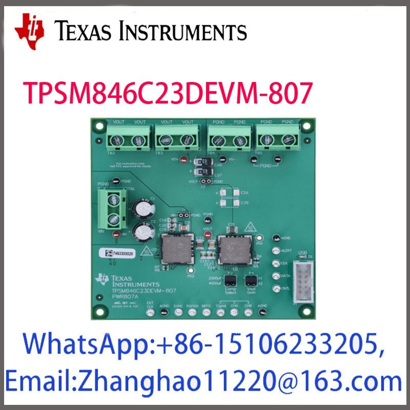 TPSM846C23DEVM-807 TPSM846C23 70A PMBus Parallel Power Module Evaluation Board