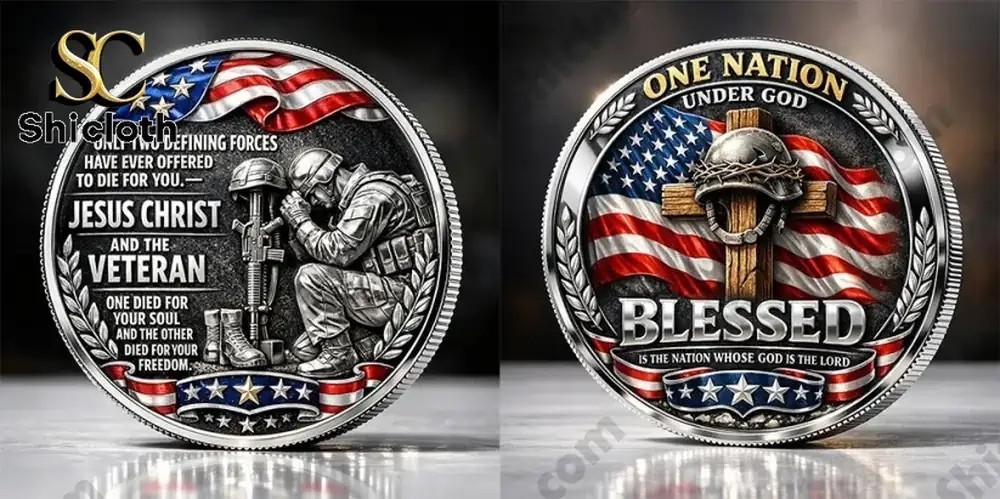 Jesus Christ & Veteran Coin