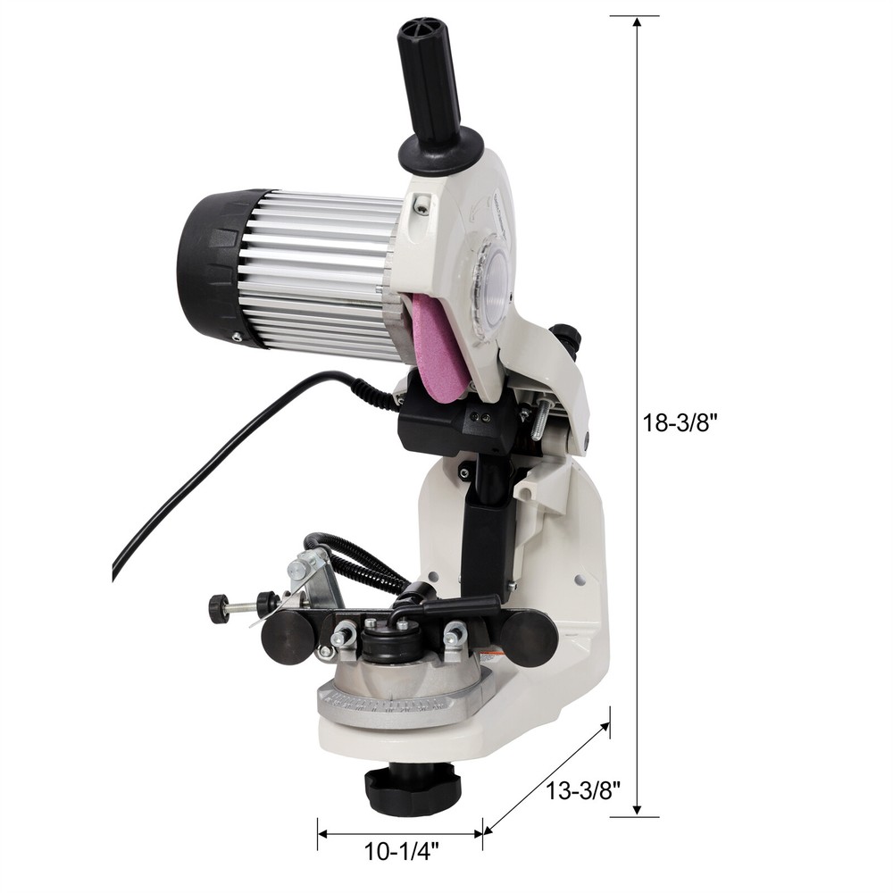 Universal Saw Chain Sharpener Professional Multi-Angle Adjustable Chain Grinder