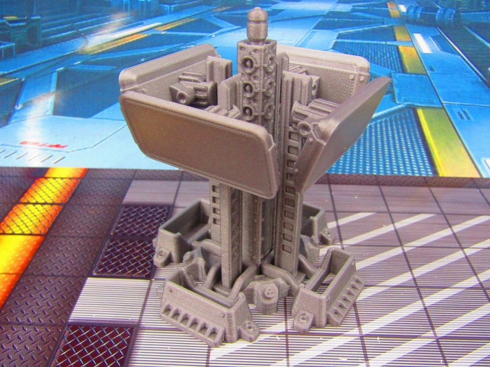 Information Television Screen Array Scenery Scatter Terrain 3D Printed Model