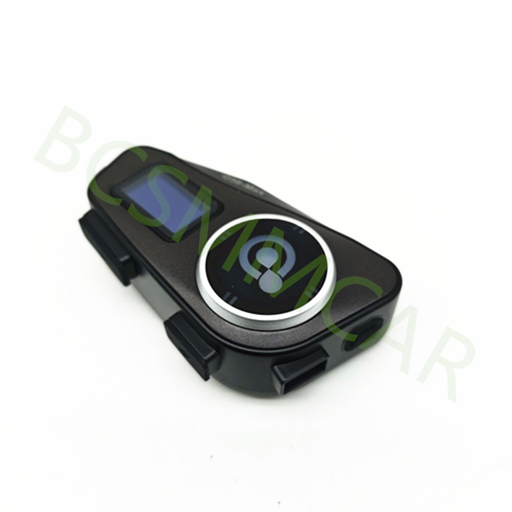 Motorcycle Intercom Helmet Bluetooth Headset LCD Display Screen Waterproof