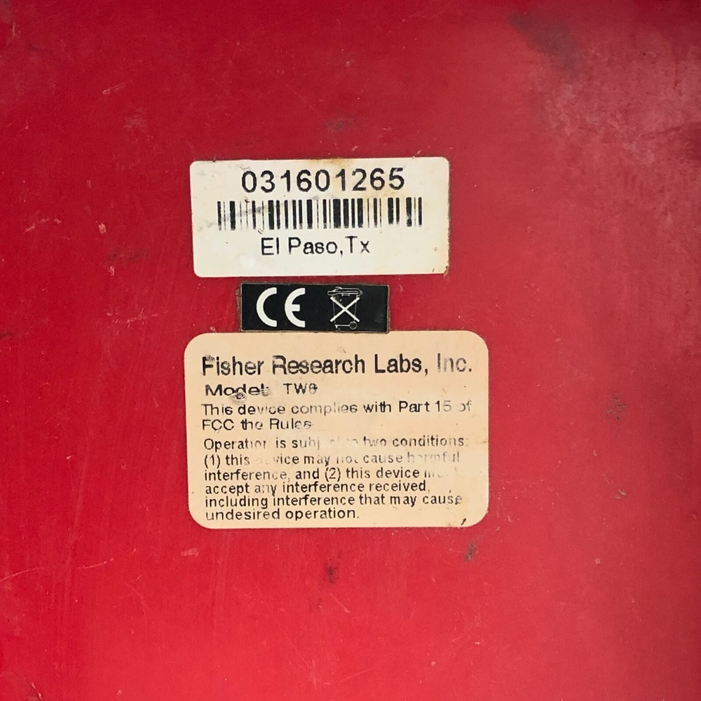 Fisher Labs TW-6 Analog Split Box Pipe & Cable Locator Transmitter Only