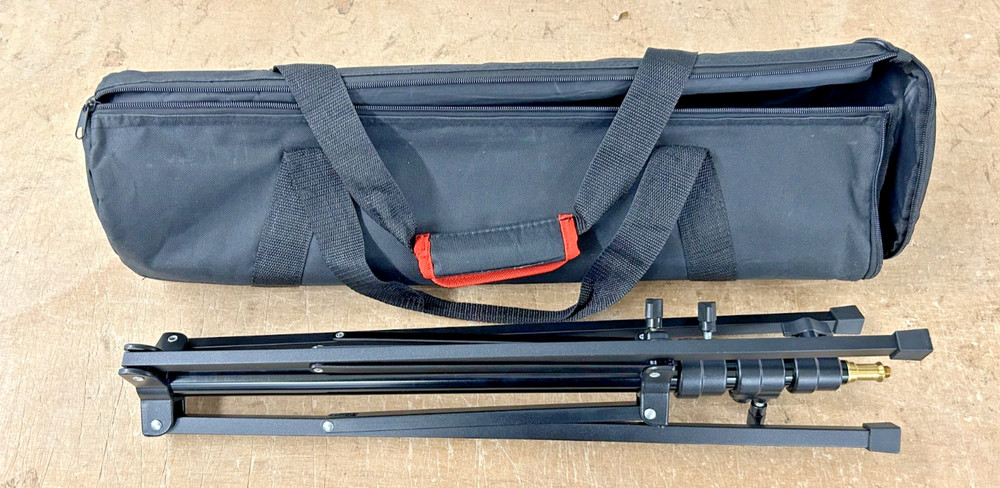Universal 7ft Adjustable Light Stand Tripod for Photography Studio w/ Case
