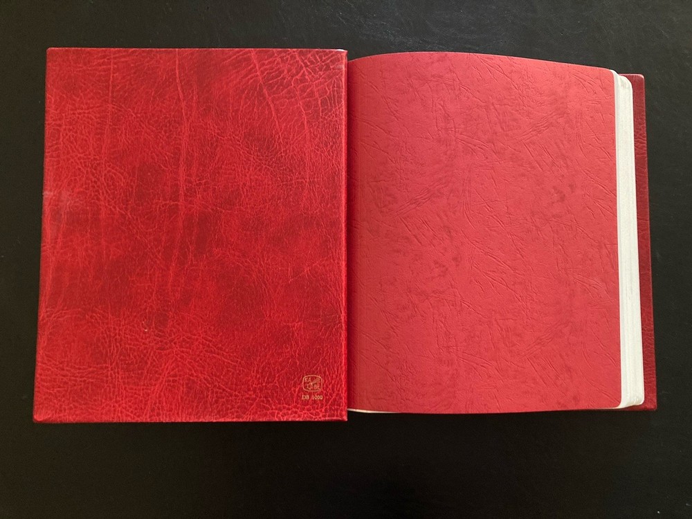 Vintage Germany KABE Hingeless Stamp Album For USSR 1968-1974 No Stamps Leather