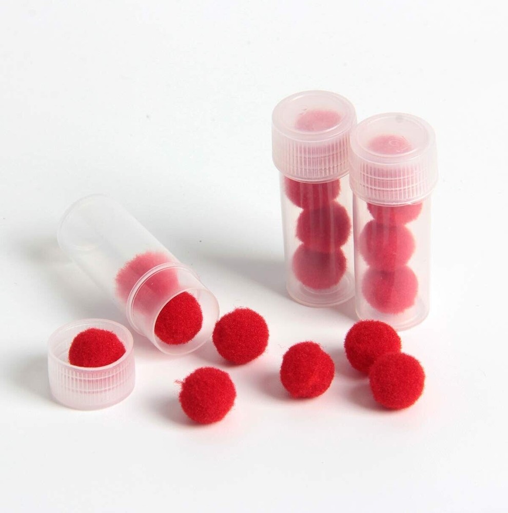 100pcs 5ml Mini Small Plastic Sample Bottles Test Tube Vials Storage Container