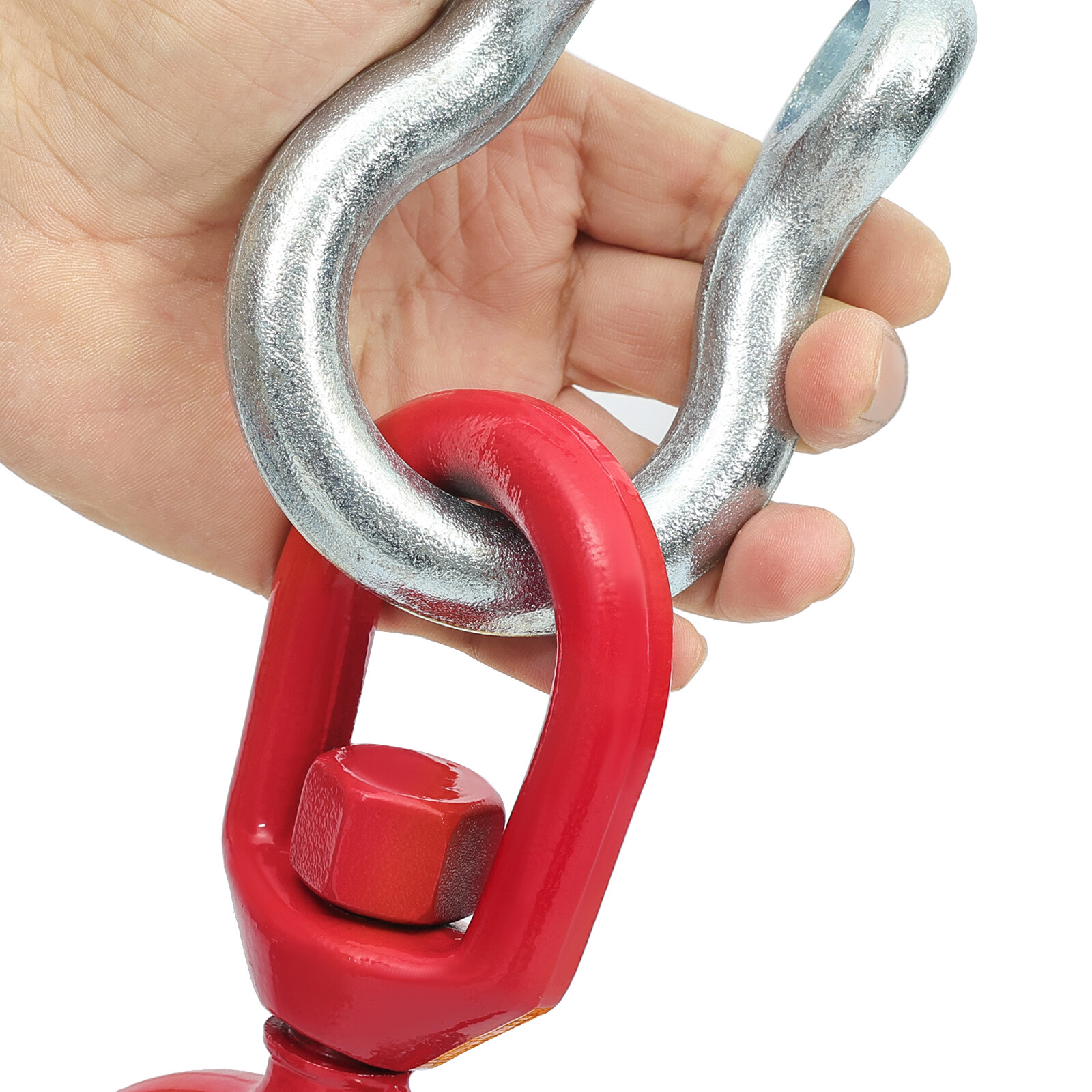 Forklift Lifting Hook Attachment Mobile Forklift Crane with Swivel Hook 4800lbs