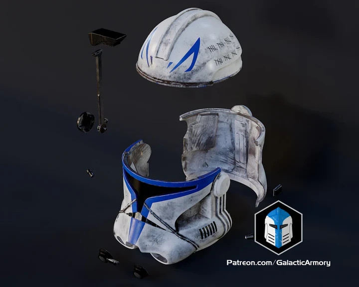 Star Wars Phase 2 Captain Rex Helmet DIY - Galactic Armory