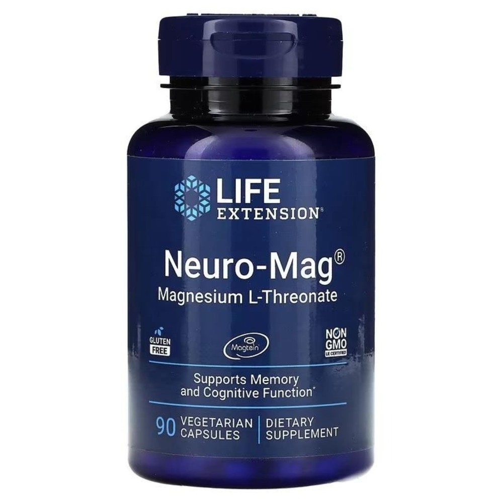 High-Potency Magtein 2000mg, Magnesium L-Threonate for Cognitive Function, 90ct
