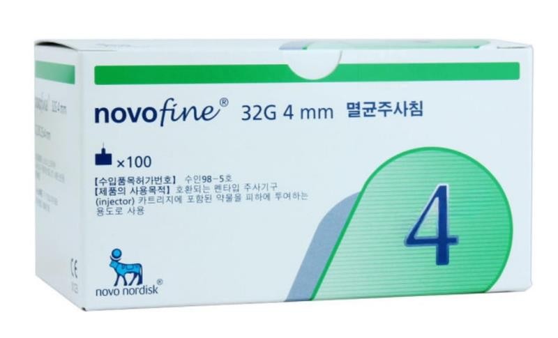 [Somang] Novofine 32G 4Mm 1Box(100Pcs) Fast Ship