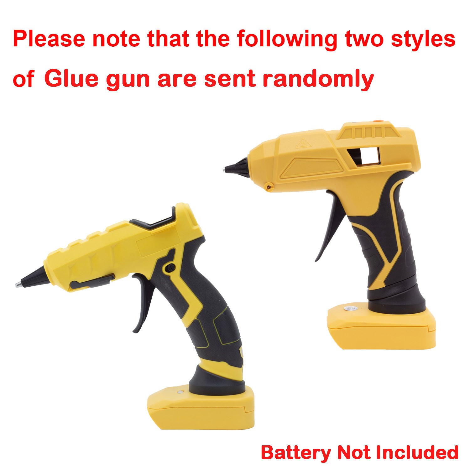 Cordless Hot Glue Gun Kit for DeWalt 18V/20V MAX Battery(Battery NOT Included)