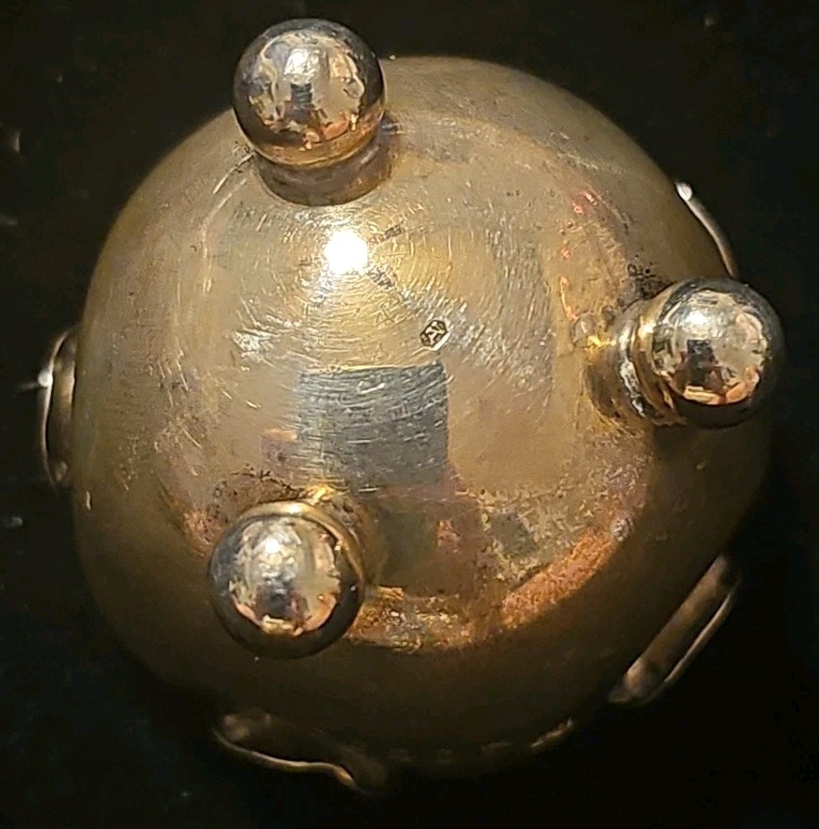 Solid Sterling Silver Salt Cellar, England