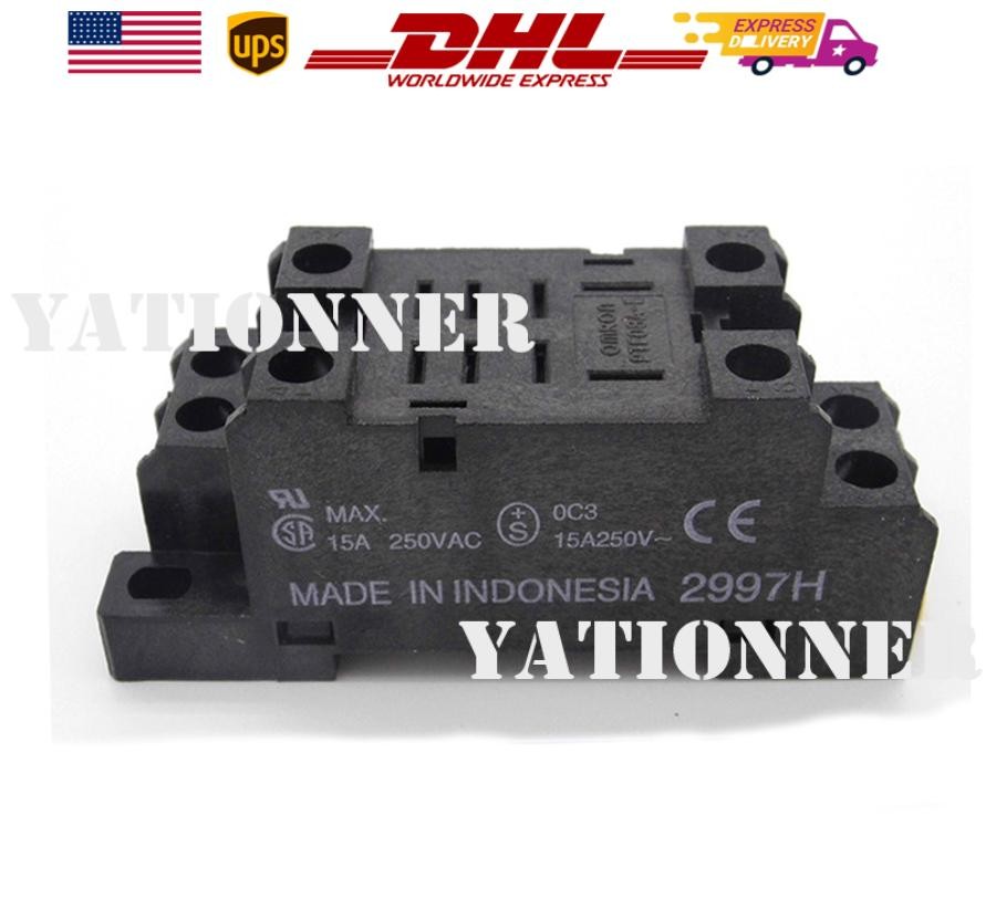 Omron PTF08A-E Relay Base Socket 8 Pin,Use for LY2N-J New #