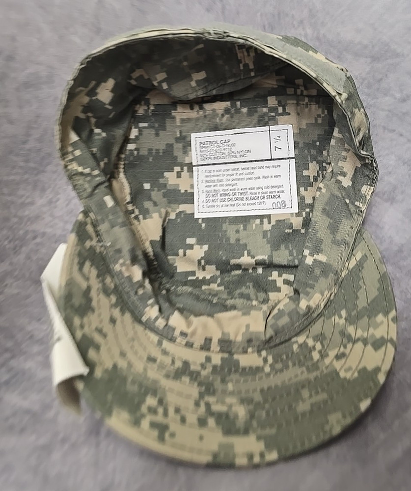 Sekri Ind Patrol Cap ACU 7 1/4 Cag Sof Devgru Seal