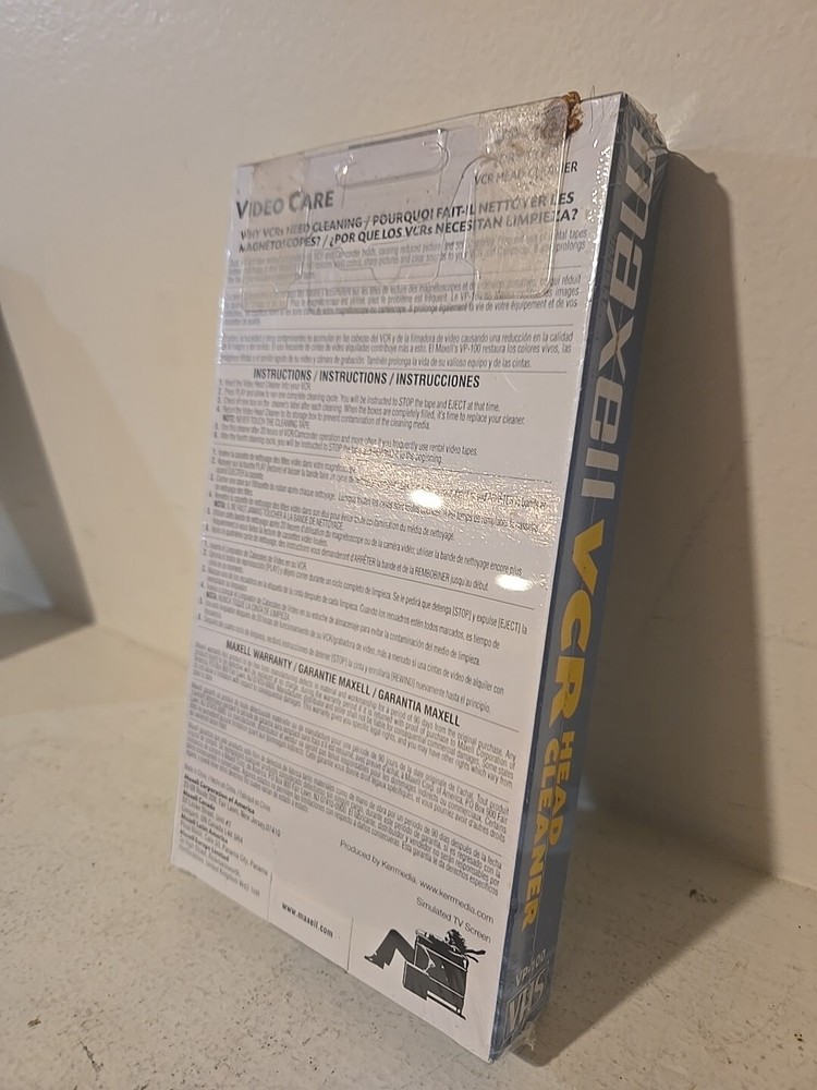 Maxell VP-100 Head Cleaner