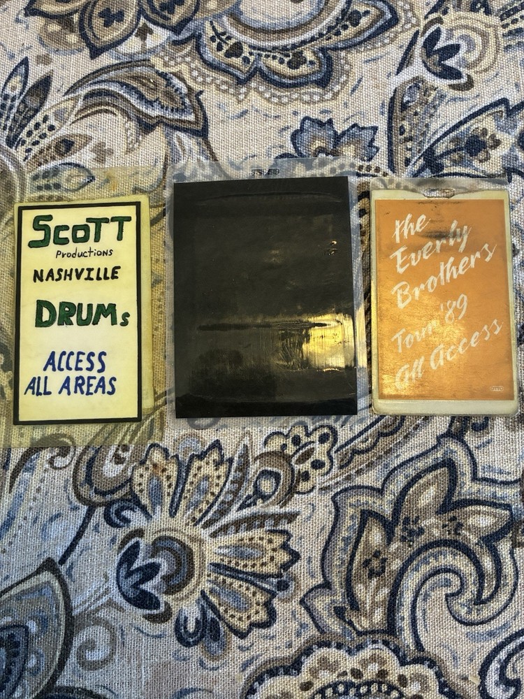 Tammy Wynette Back Stage Passes.