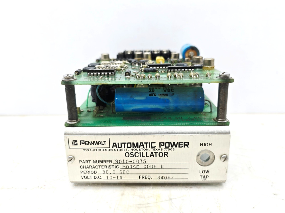 9010-0075 PENVWALT AUTOMATIC POWER OSCILLATOR