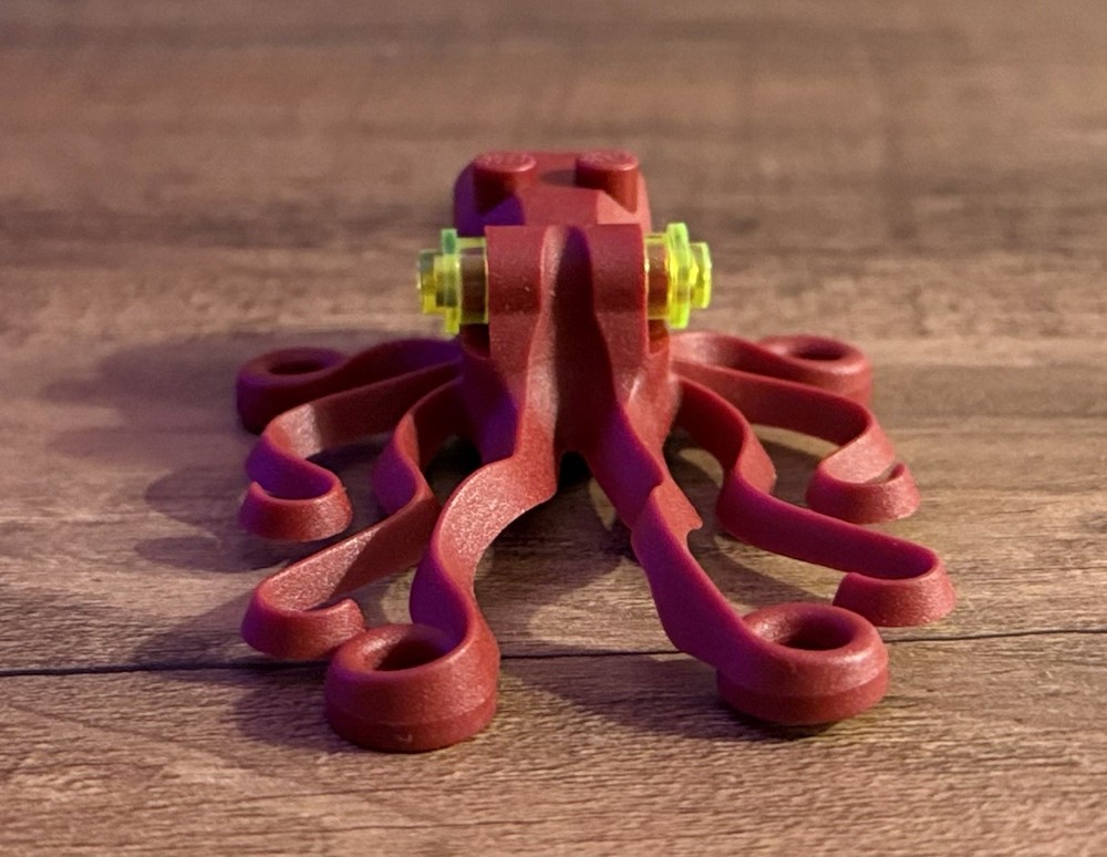 LEGO Dark Red Octopus
