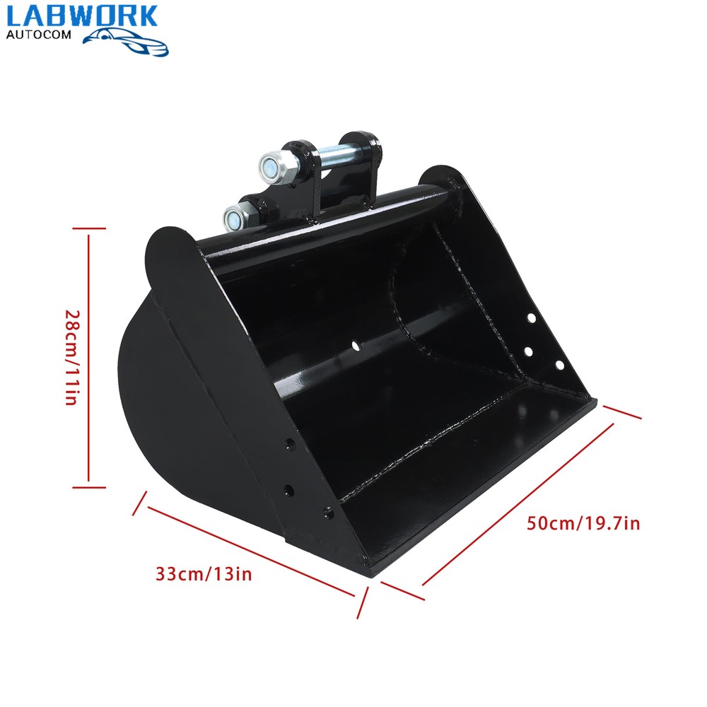 500mm Plain Bucket Grading Flat Attachment For Mini Excavators Mini Excavator