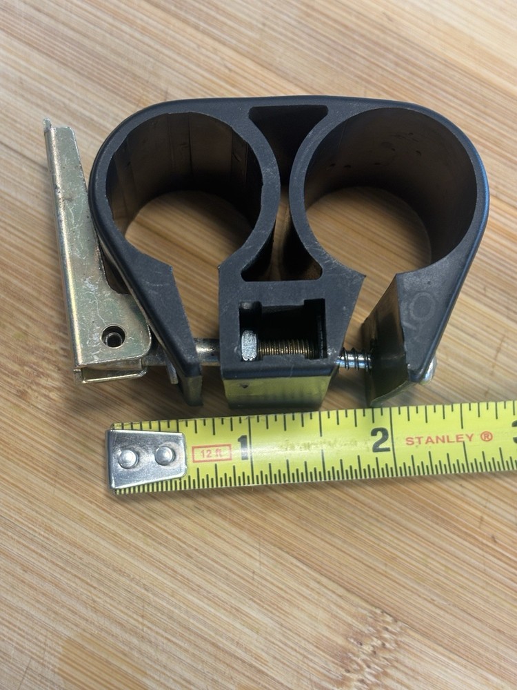 Vintage Kryptonite U-Lock Keeper Bracket 1” Frame Mount Single Screw Attachment