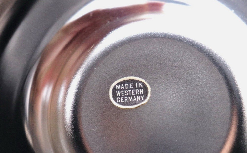 Vintage West Germany Silverplate Decorative Trinket Dish