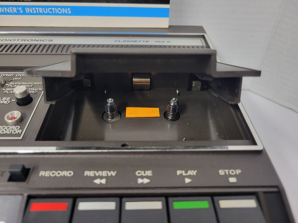 Audiotronics 152S Sync Cassette Recorder Tested - Works - great condition