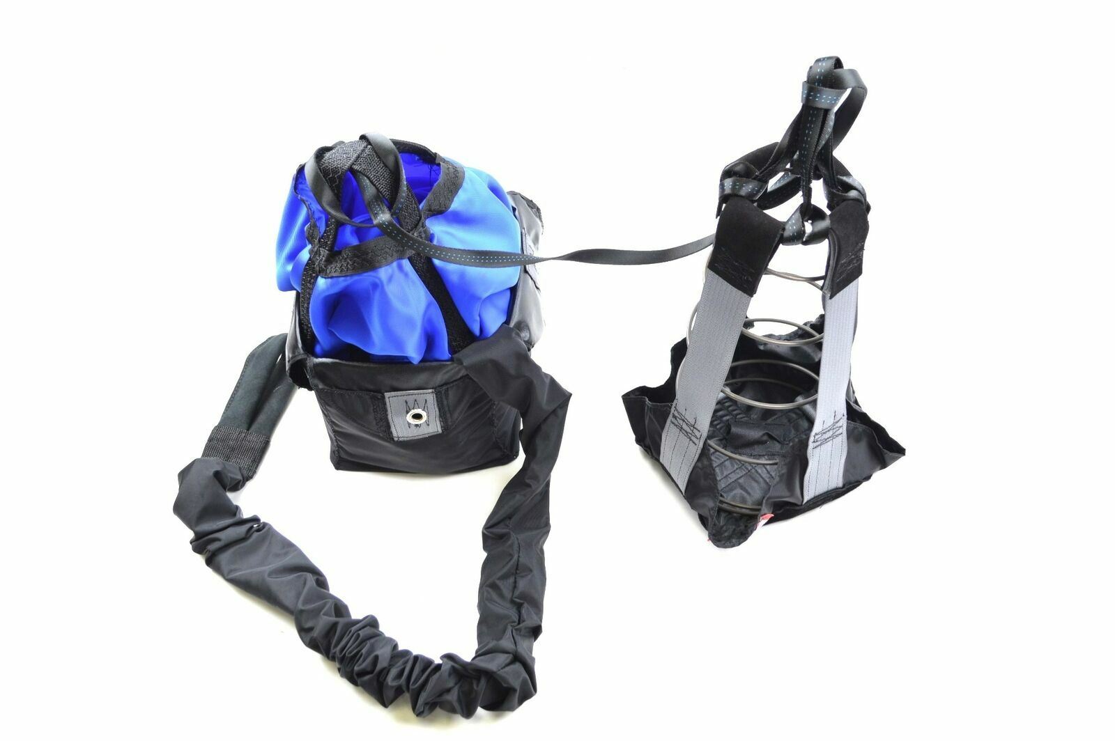 DRAG RACING PARACHUTE BLUE DRAG CHUTE RJS RACING DRAGSTER CHUTE