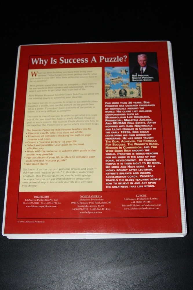 Bob Proctor – The Success Puzzle – Complete 6‑CD Program + Workbook