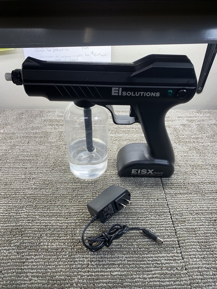 EI Solutions EISXmini Rechargeable Handheld Electrostatic Spray Gun