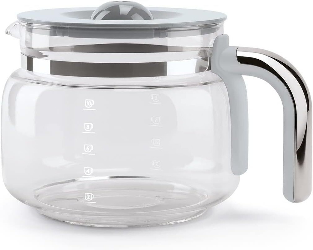 Smeg Drip Filter Coffee Machine, Red, 10 cup Red