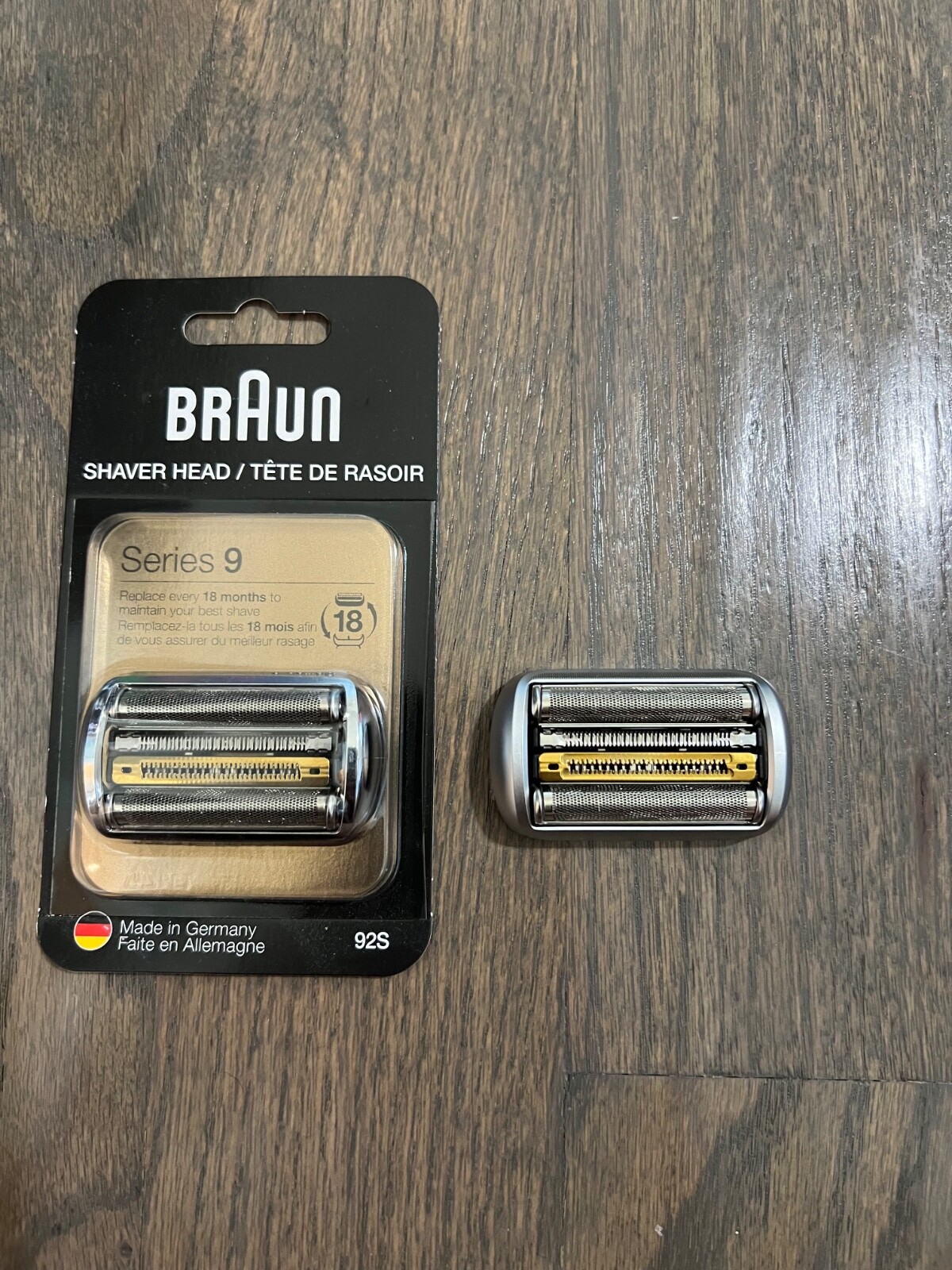 Braun Authentic Shaver Replacement Head, Series 9, 92S